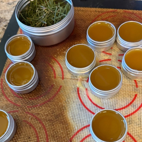 Natural Pinon Balm 2 ounces handmade makes great stocking stuffers - Picture 4 of 4
